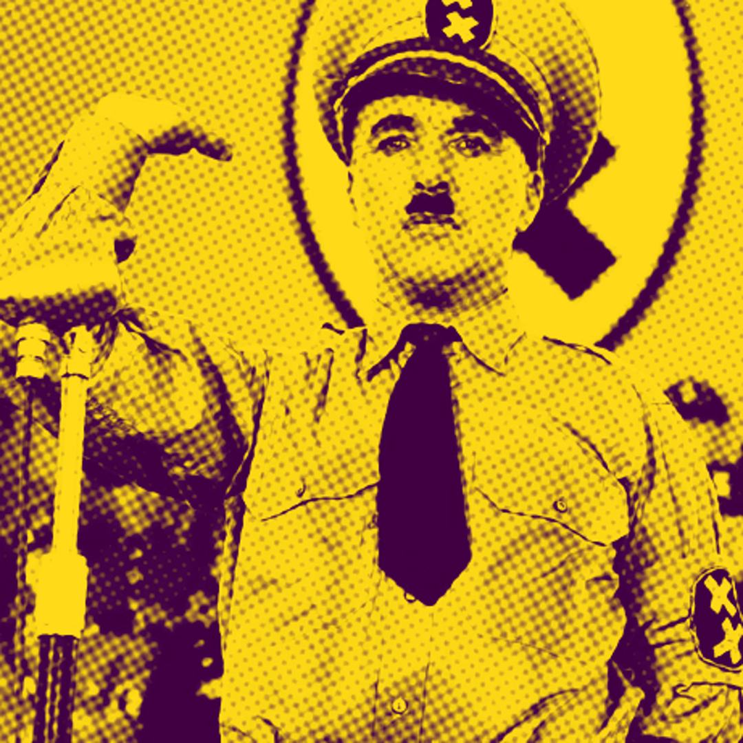 Chaplin em O Grande Ditador