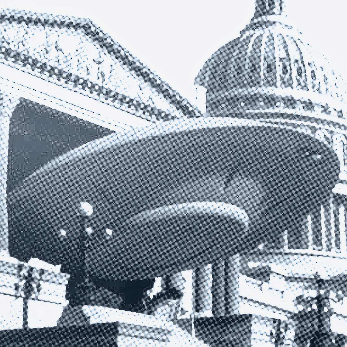 disco voador em Washington