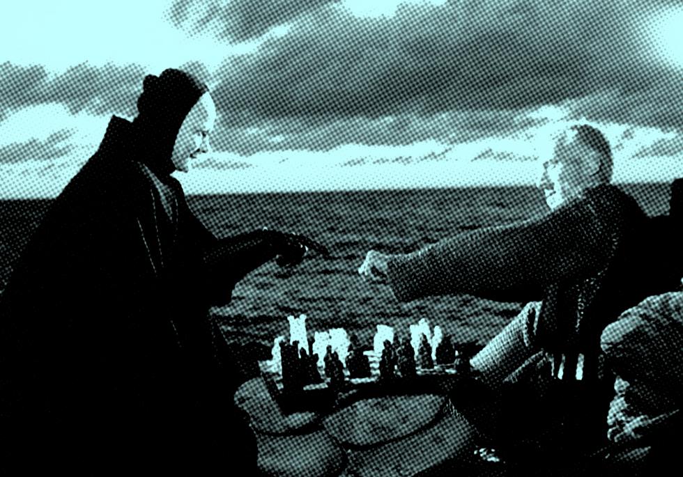 O Sétimo Selo, de Ingmar Bergman: xadrez com a Morte
