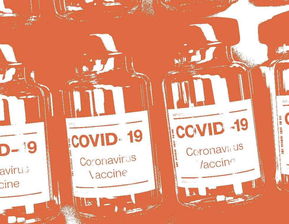 frascos de vacina