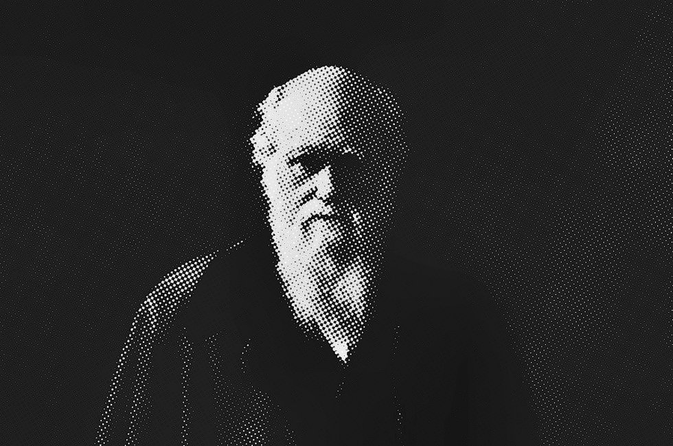 Retrato de Charles Darwin