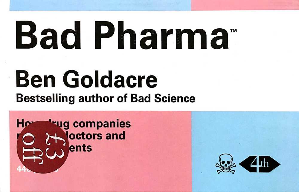 Capa do livro Bad Pharma