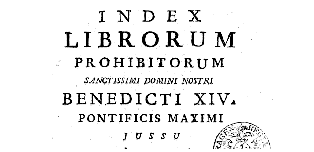 index librorum prohibitorum