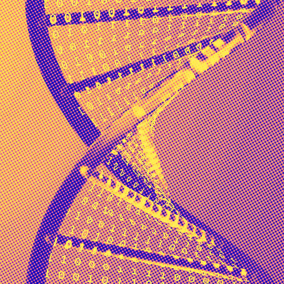 ilustração de molécula de DNA