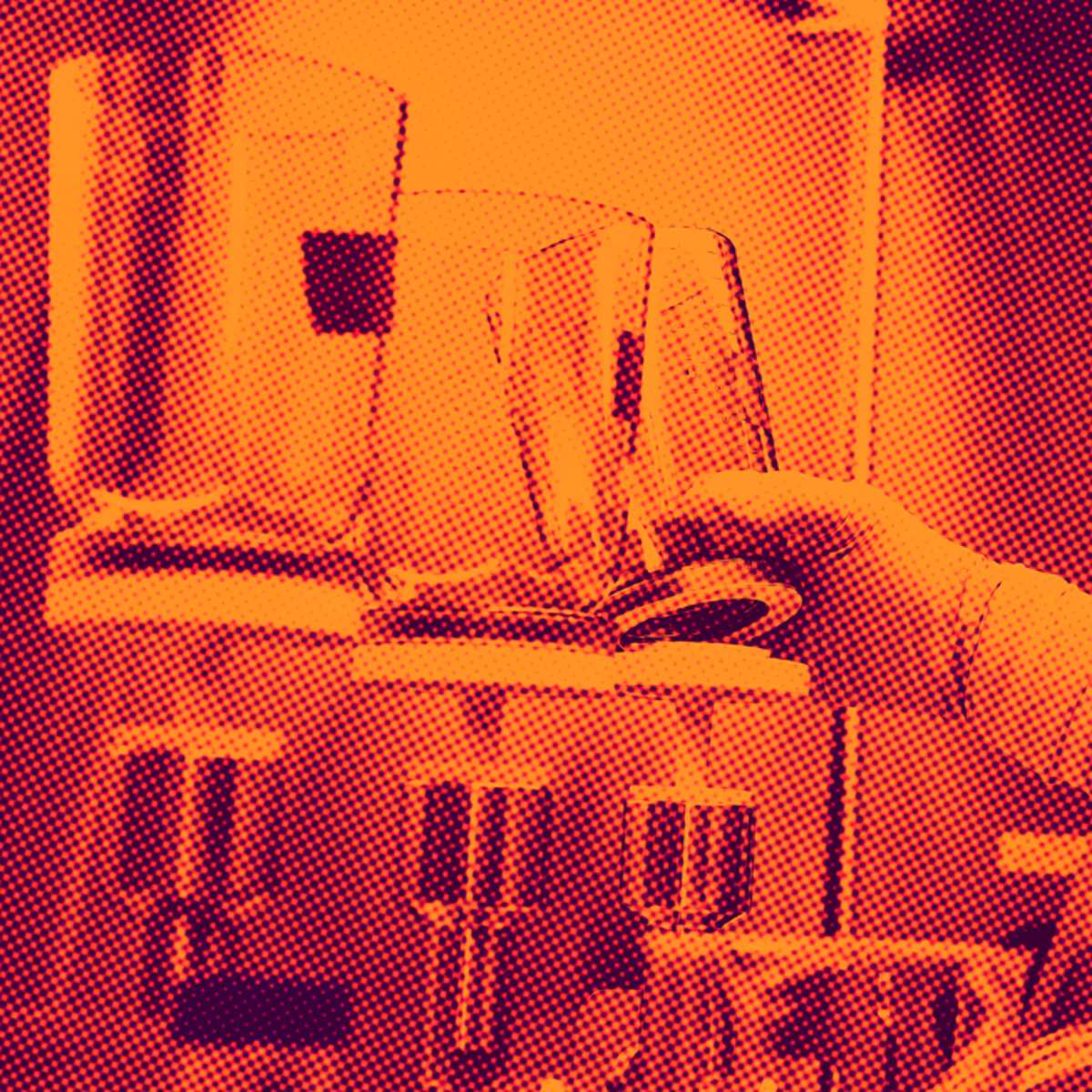 vidros de laboratório