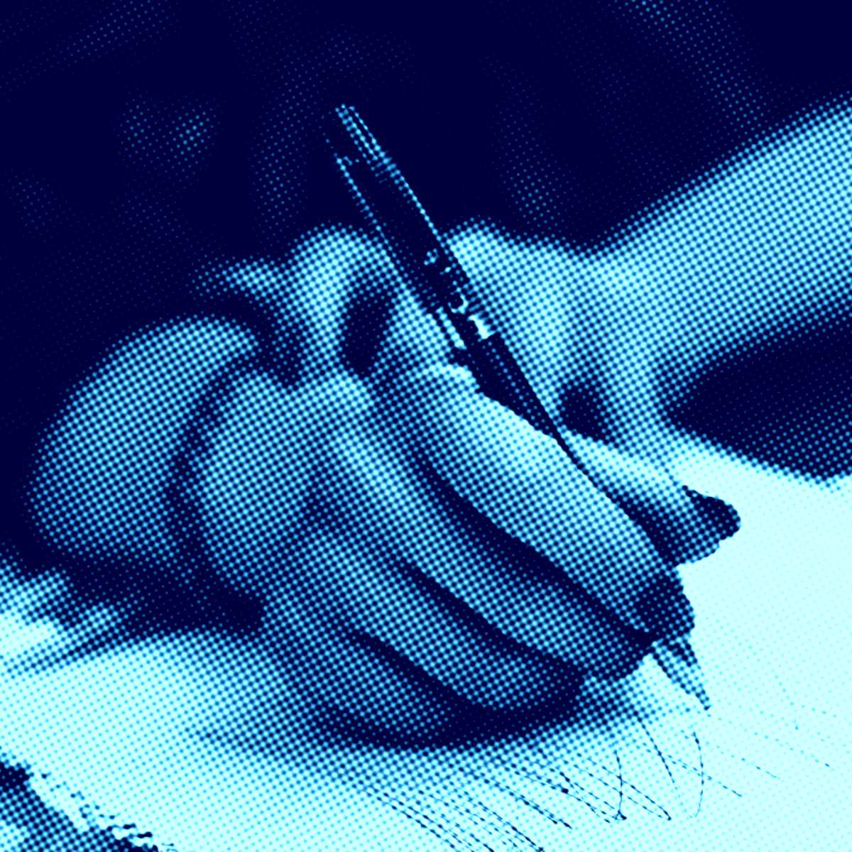 mão rabiscando em caderno