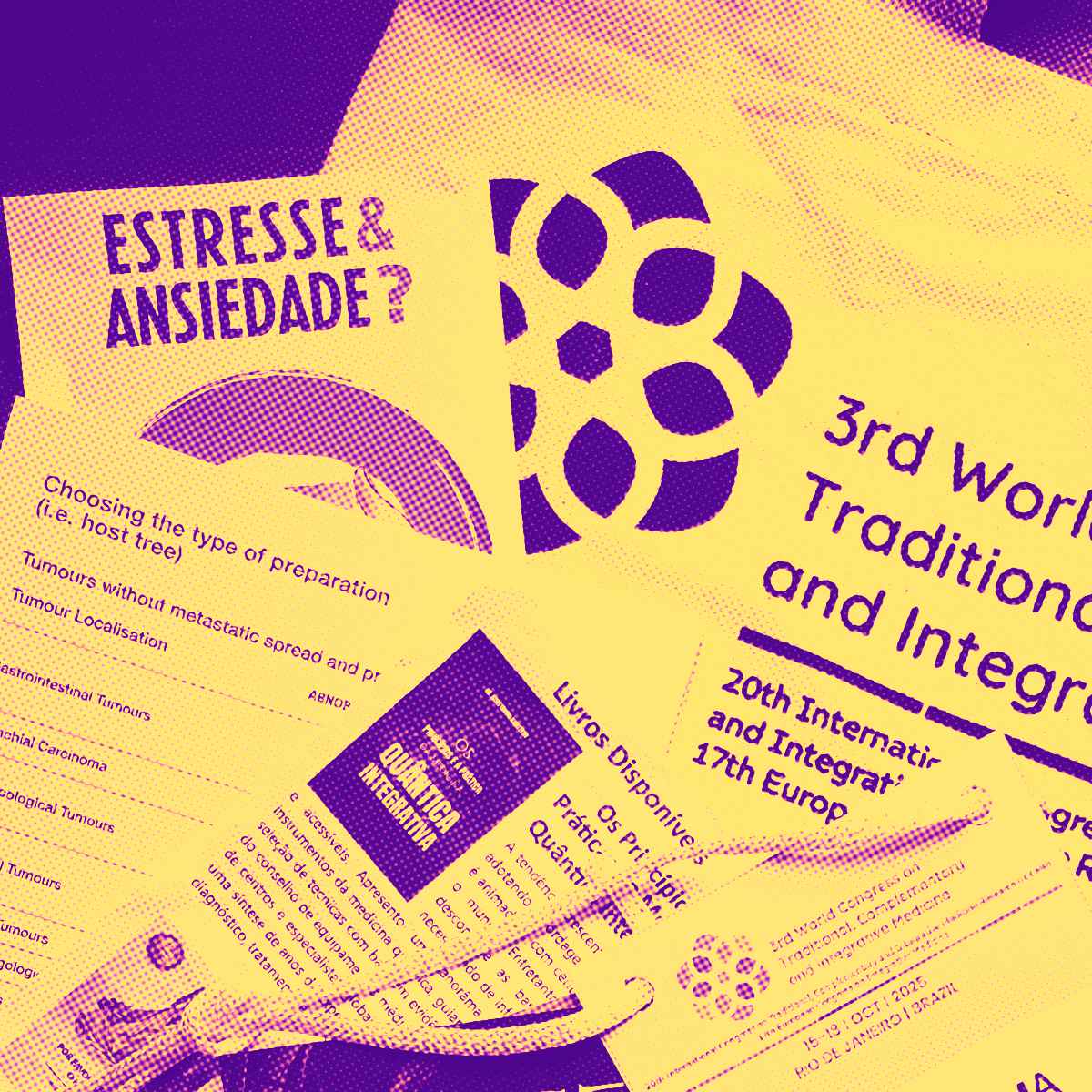 Material do 3º Congresso Mundial de Medicina Tradicional, Complementar e Integrativa