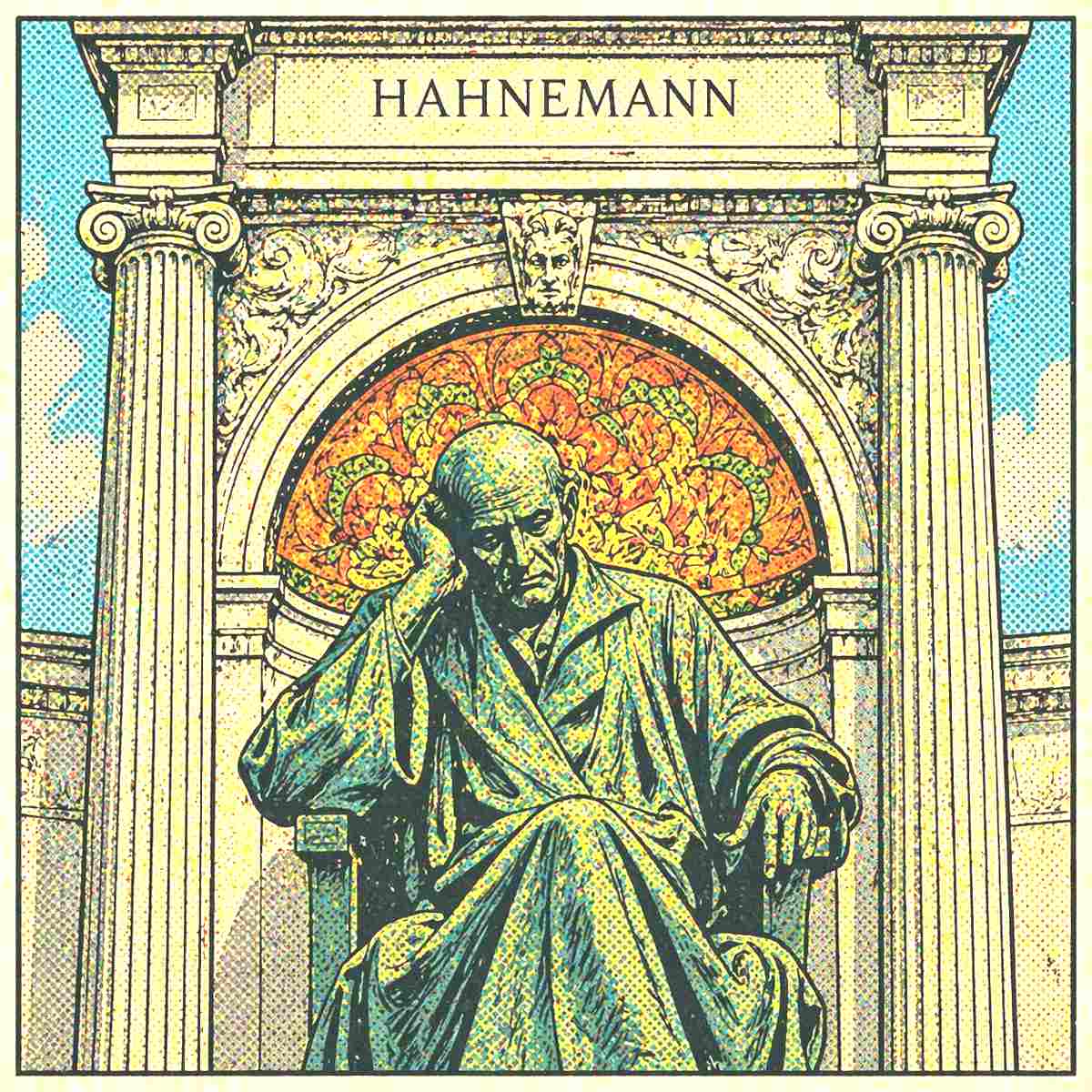 Estátua de S. Hahnemann