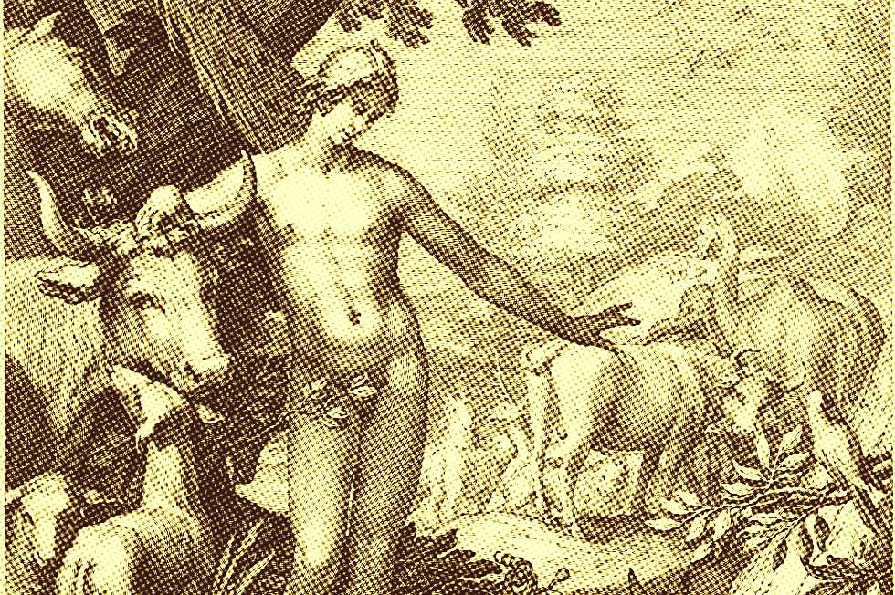 Gravura "Adão dando nome aos animais", atribuída a Jan Pietersz Saenredam (1604)