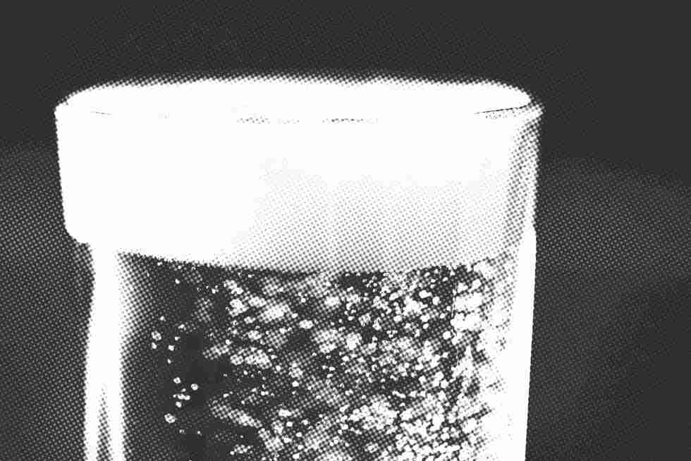 cerveja em preto-e-branco