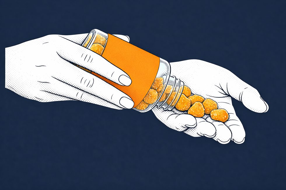 ilustração de suplemento de curcumina