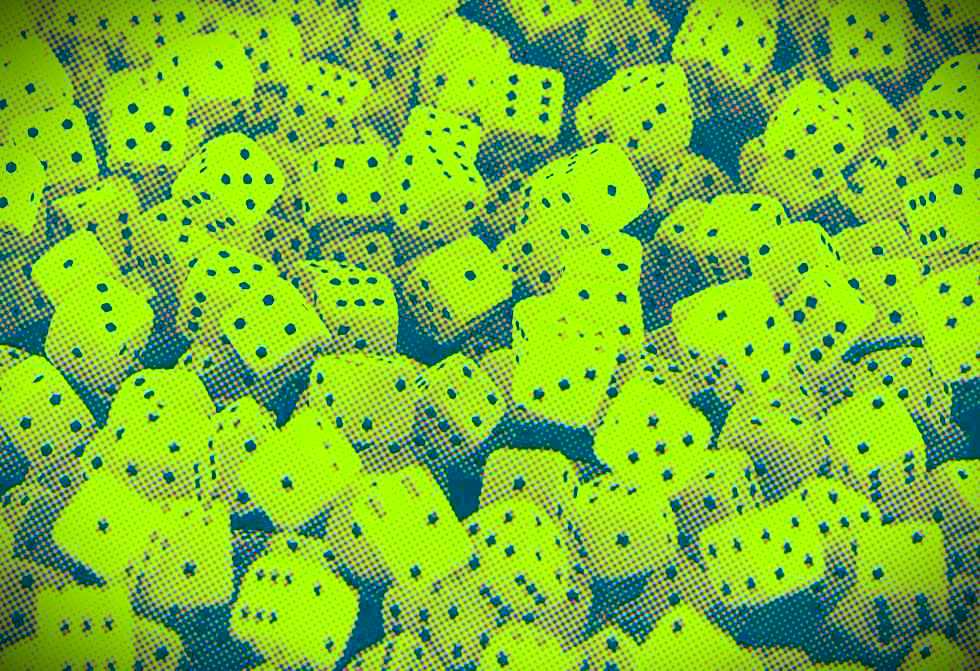 dados verde-amarelos