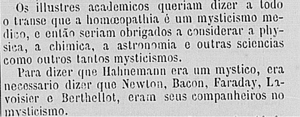 recorte homeopático