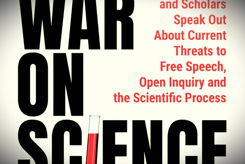 fragmento da capa do livro War on Science